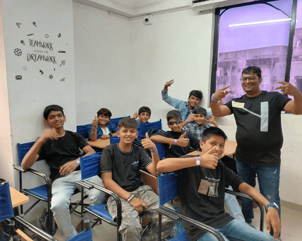 Students in classroom